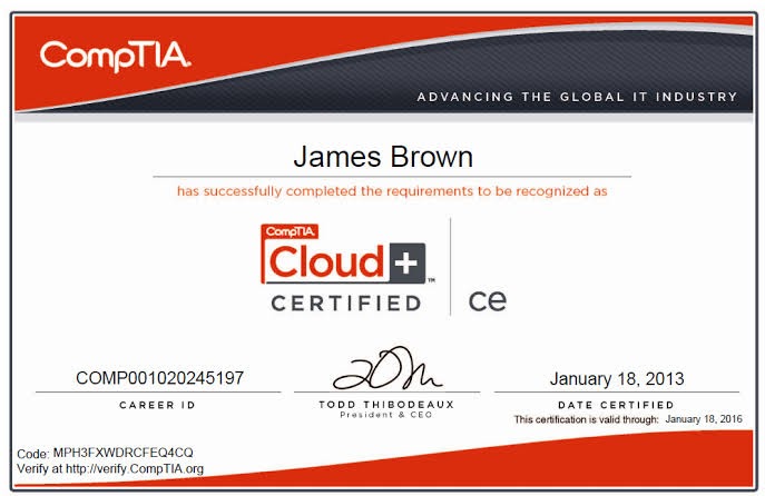 CompTIA Cloud+