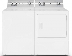 Speed Queen Laundry Pair TC5000WN 26" Top Load Washer and DC5000WE 27" Electric Dryer