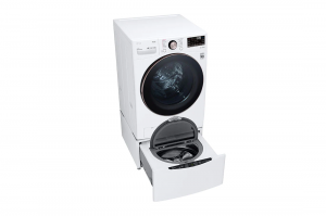 LG 4.5 Cu. Ft. High-Efficiency Stackable Smart Front-Load Washer